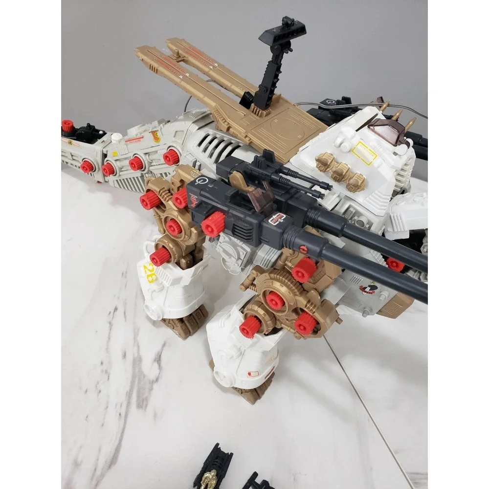 Techno Zoids Battlesaurus Ultrasaurus Robot Walking Works Incomplete
